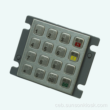 Anti-riot nga Encrypted PIN pad